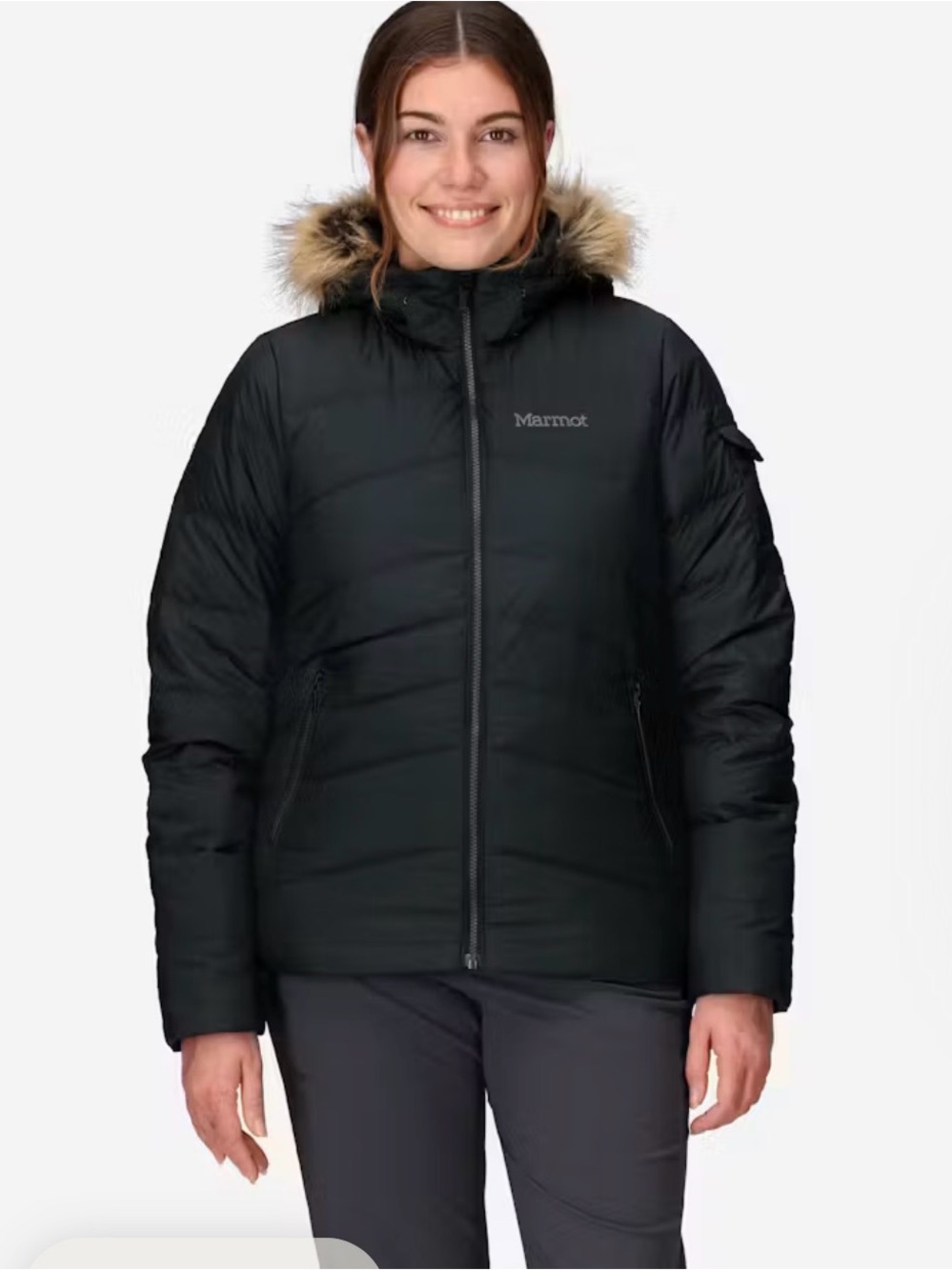 Marmot Women's Black Ithaca Down Jacket